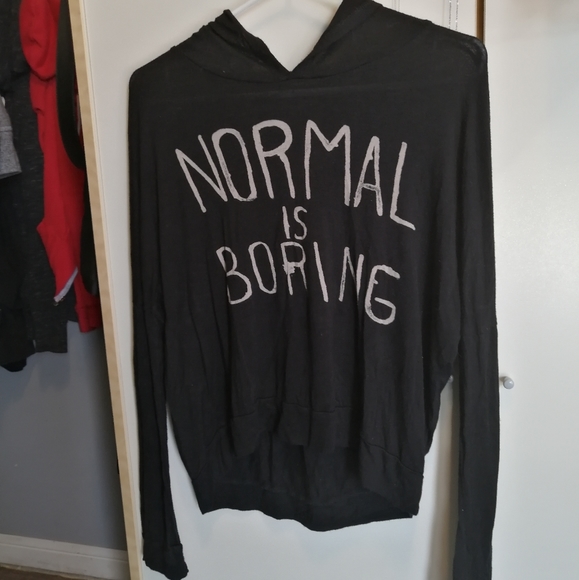 Normal is boring soft hoodie - Picture 5 of 8
